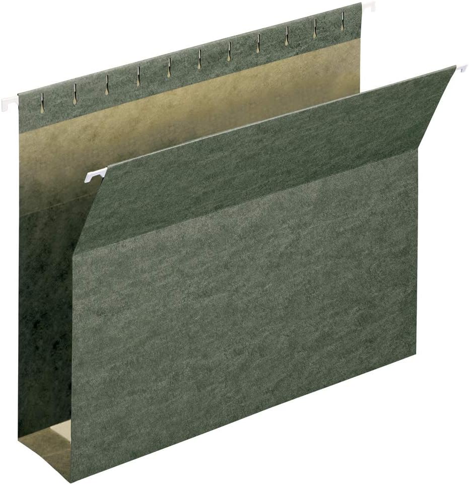 Box Bottom Hanging File Folder, 1" Expansion, Letter Size, 25 per Box (64239)