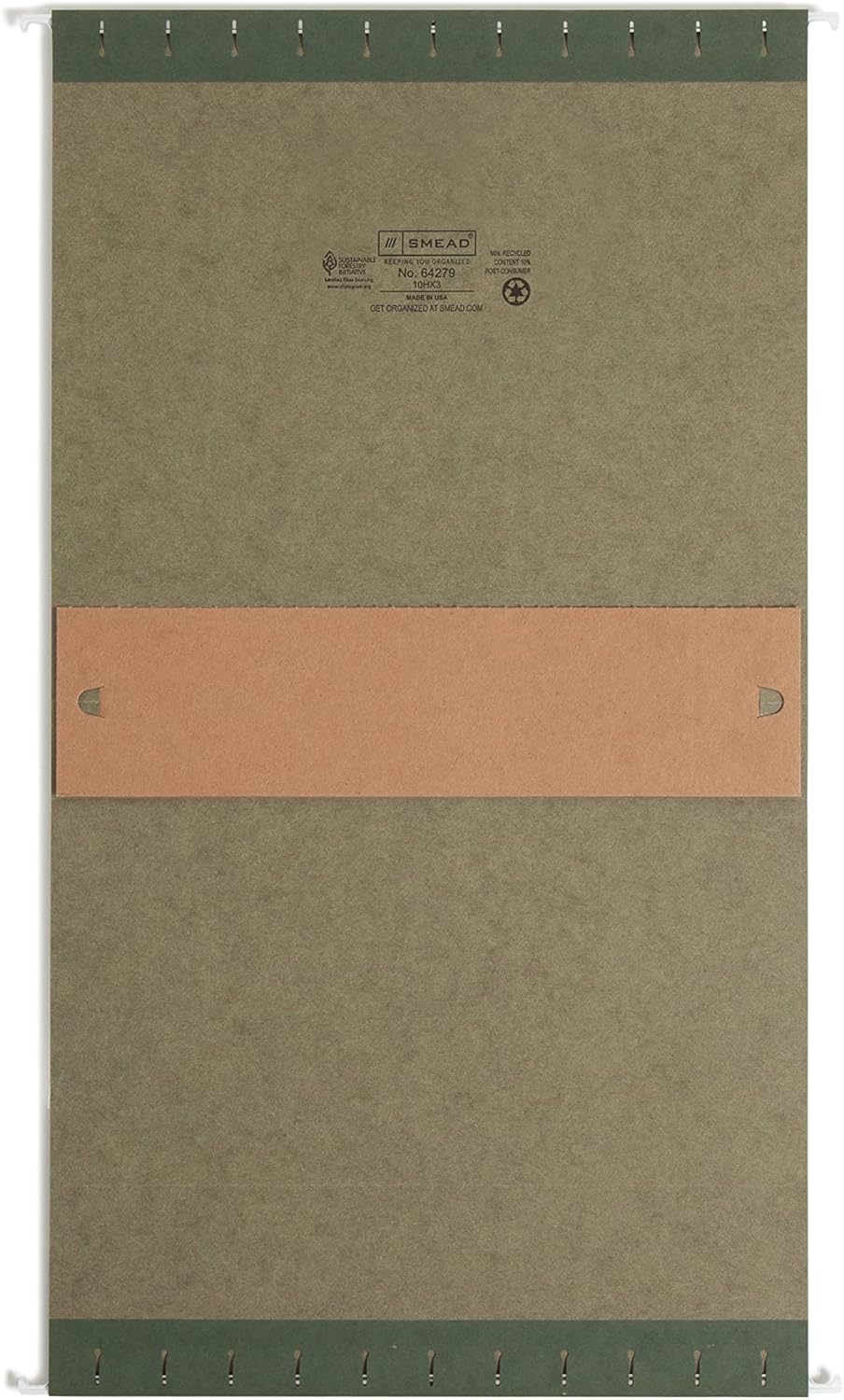 Box Bottom Hanging File Folder, 1" Expansion, Letter Size, 25 per Box (64239)