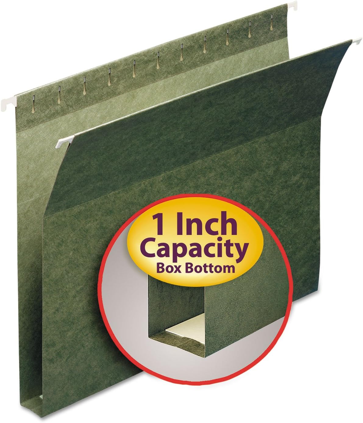 Box Bottom Hanging File Folder, 1" Expansion, Letter Size, 25 per Box (64239)