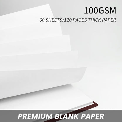 Lined Notebook Spiral Notebook 8.5" x 11"-4 Pack Large Journal Hardcover Notebook 7mm College Ruled Notebook 120 Pages 100 GSM Thick Hardcover Journal for School (LINED, Mult-color)