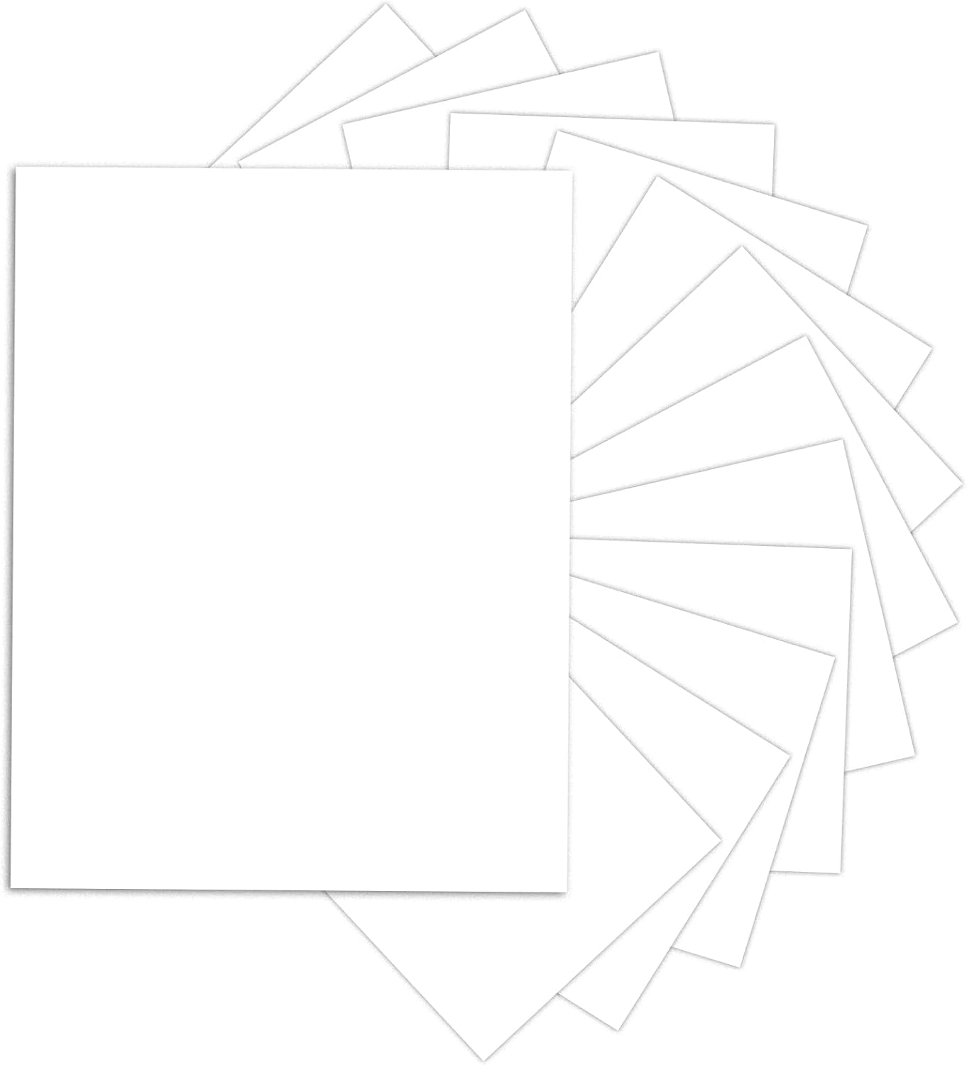 24 Sheets Cream Cardstock 8.5 x 11 Off White Paper, Goefun Ivory Card Stock Printer Paper for Cards Making, Office Printing, Certificate
