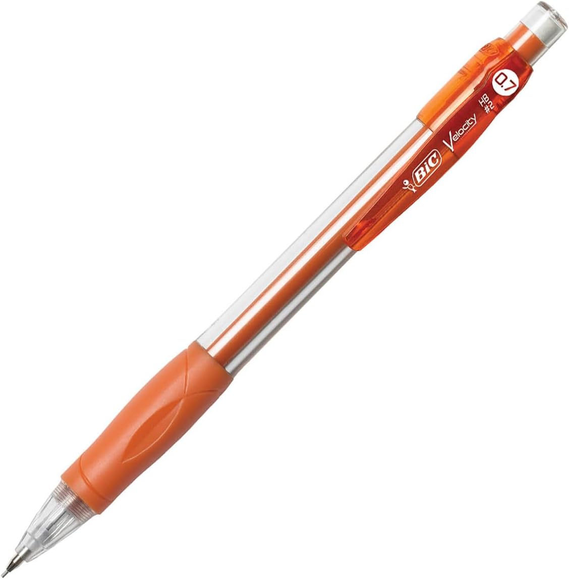 BIC Xtra Comfort Mechanical Pencils with Erasers, Medium Point (0.7mm), 12-Count Pack, Bulk Mechanical Pencils for School or Office Supplies