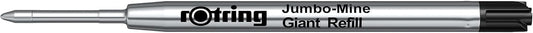 rOtring S0195390 Ball Pen Refills - Black (Pack of 5)