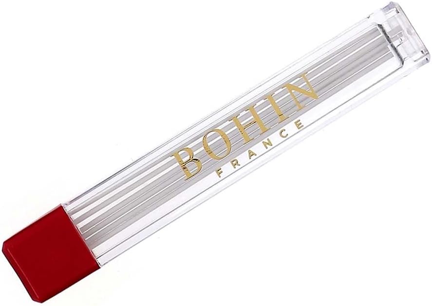 Mechanical Chalk Pencil Refill 6/Pkg-White (91478)