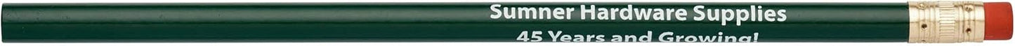 Pencil Guy Promotional Personalized Imprinted Round Pencils.-500 per box