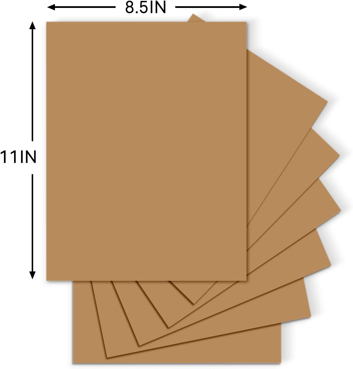 25Sheets Black Cardstock Paper, 8.5 x 11 Card stock for Cricut…