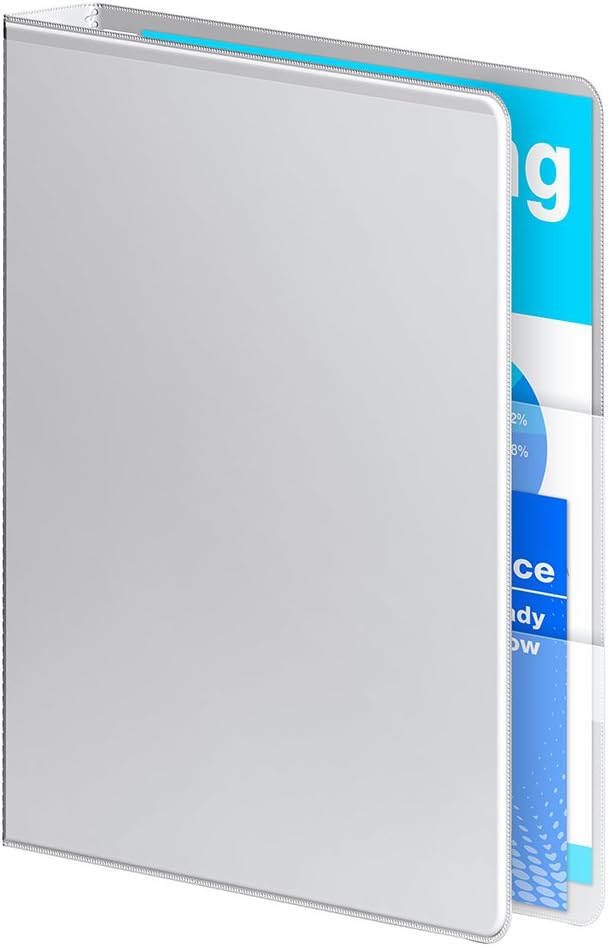 Wilson Jones 3 Ring Binder 4 Inch, Ultra Duty D-Ring View Binder with Extra Durable Hinge, Customizable, Black (W86641)