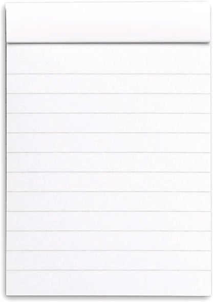 Rhodia Head Stapled Pad No16 A5, Ruled + Margin, 148x210mm-Black