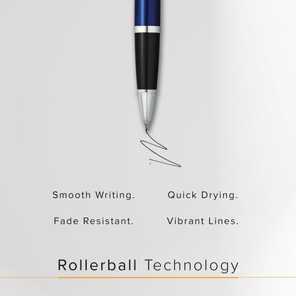 Cross Selectip Gel Rollerball Pen Refill, Medium Point, Black, 2-Pack (8523-2)