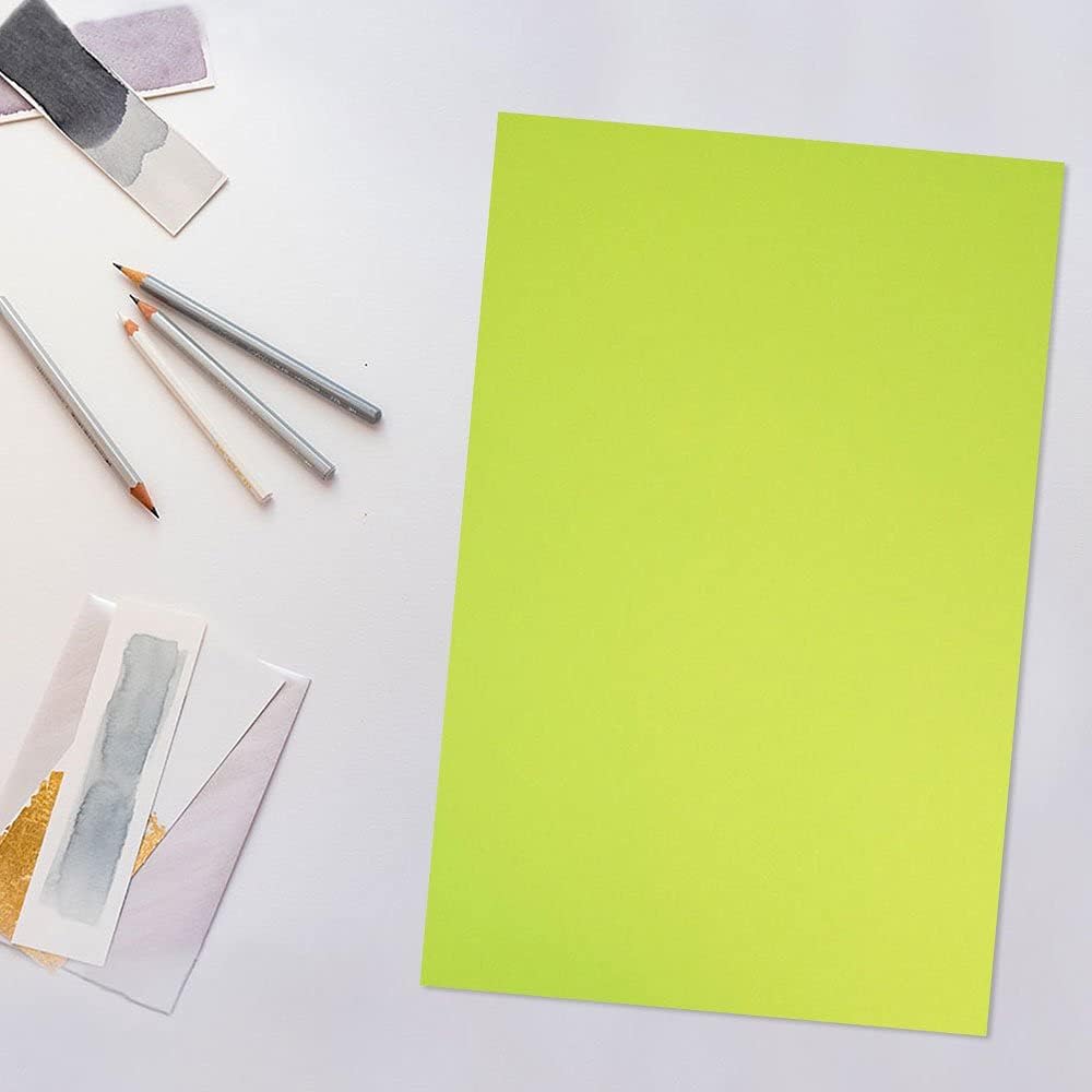 JAM PAPER Ledger Matte 24lb Paper - 90 gsm - 11 x 17 Tabloid - Yellow Recycled - 100 Sheets/Pack