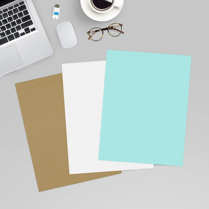 LUXPaper 8.5" x 11" Paper | Letter Size | Pastel Canary Yellow | 60lb. Text | 50 Qty