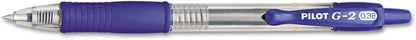 PILOT G2 Premium Refillable and Retractable Rolling Ball Gel Pens, Ultra Fine Point, Black Ink, 12-Pack (31277)