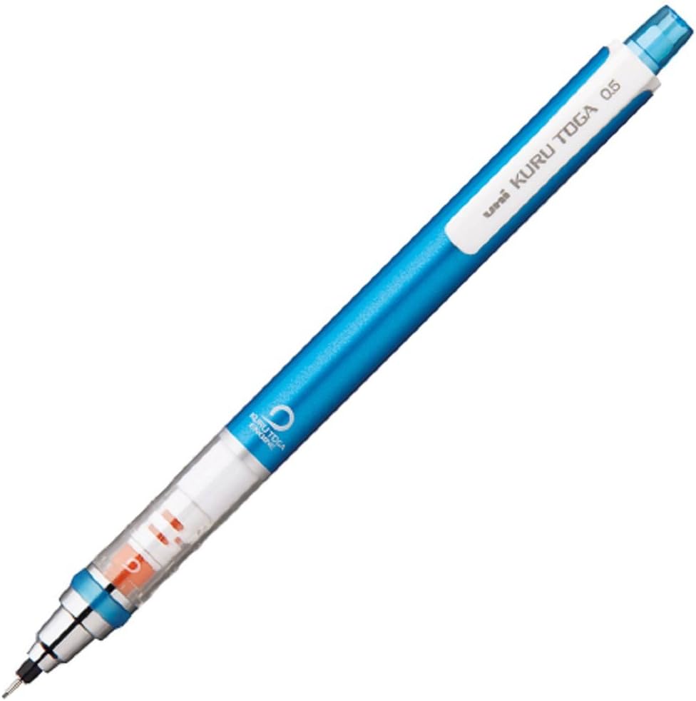 uni Kurutoga Mechanical Pencil Standard, 0.5mm, Black (M54501P.24)