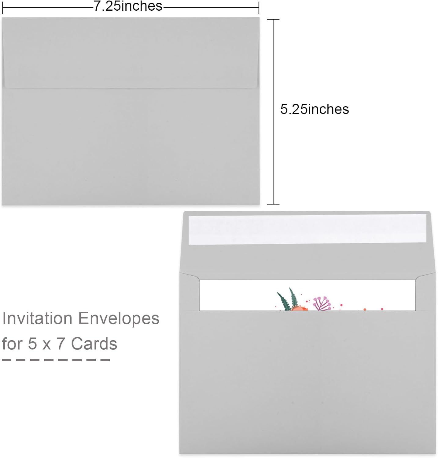 Joyberg 72 Packs #10 Envelopes, Business Envelopes, Envelopes Self Seal, Security Envelopes, Peel and Seal Closure, Size 4-1/8 X 9-1/2 Inches, White, 26LB