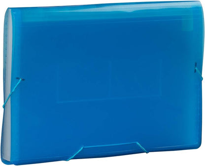 JAM Paper Accordion Folders - 13 Pocket Plastic Expanding File - Legal Size - 10 x 15 - Red - Sold Individually