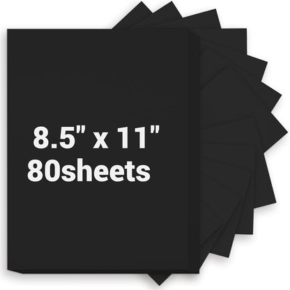 Cardstock 8.5 x 11, Thick Printer Paper 75 lb/200 gsm, 40 Sheets Card Stock White, Heavy Card stock, White CardStock Paper for Invitations, Diy Cards, Business Cards, Menus, Crafts, Drawing etc