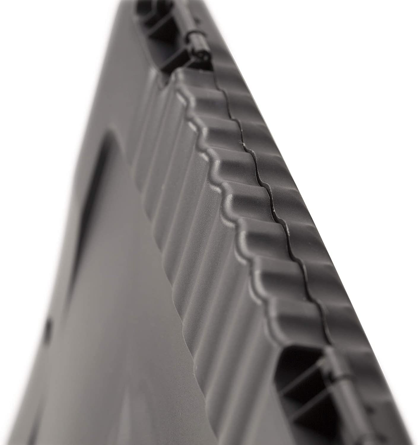 Officemate Slim Clipboard Storage Box, Charcoal (83303)