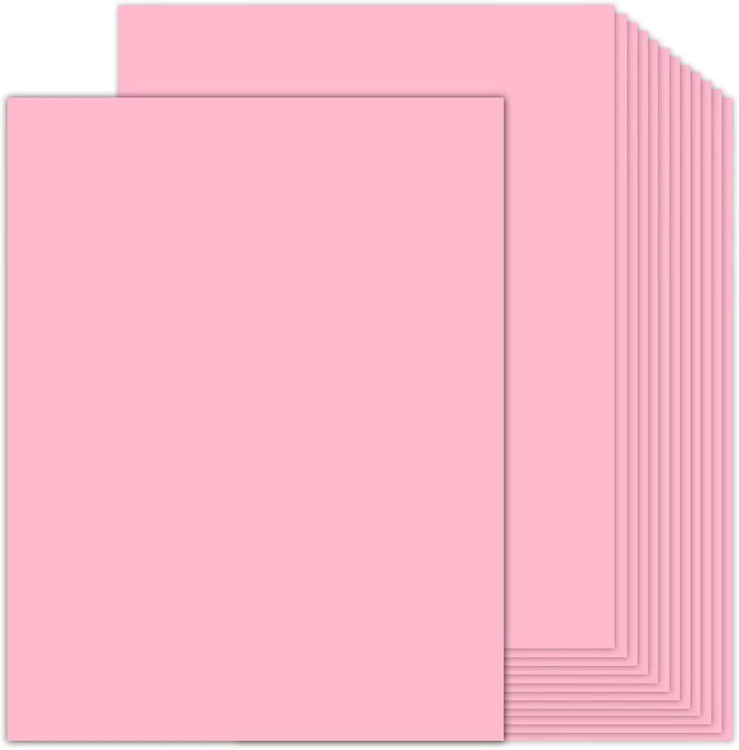 100 Sheets White Cardstock 8.5 x 11 Certificate Paper, Goefun White Card Stock Printer Paper for Invitations, Menus, Wedding, DIY Cards