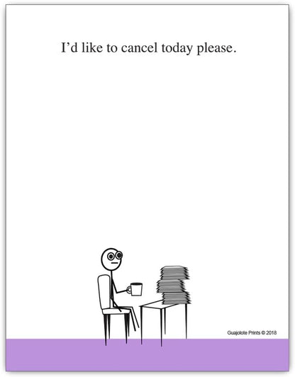 Funny Notepads (4-Pack) — Office & Work From Home Gag Gift for Coworkers or Friends — Sarcastic Desk Memo Pads — Everything Is Fine, This Is My Life Now, I Have No Idea What I’m Doing, I’m Not Even Trying Anymore