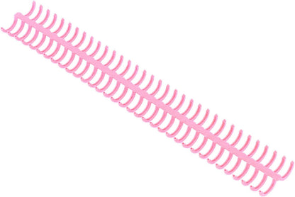 10 Pcs 15mm/0.59 in Binding Coils 32 Loop Spine for Books, Plastic Binding Rings for Manual Binding Machine, Wire Coils for Report Covers, Documents, Presentations, DIY Projects(Black)