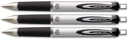 Uni-Ball 207 Impact RT Retractable Gel Rollerball Pen, 1.0mm, Bold Point, Blue Ink (3)