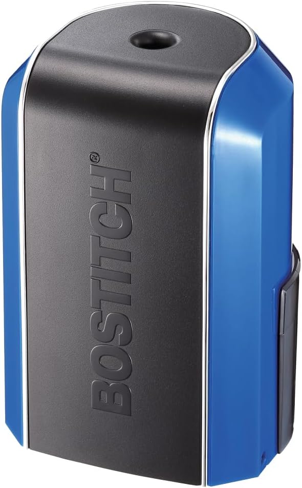 Bostitch Office Vertical Electric Pencil Sharpener, Powerful Stall-Free Motor, Prevents Over-Sharpening, Black