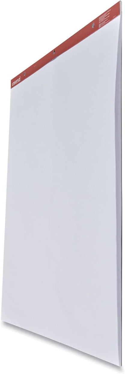 Universal 35600 Recycled Easel Pads, Unruled, 27 x 34, White, 50 Sheet (Case of 2)