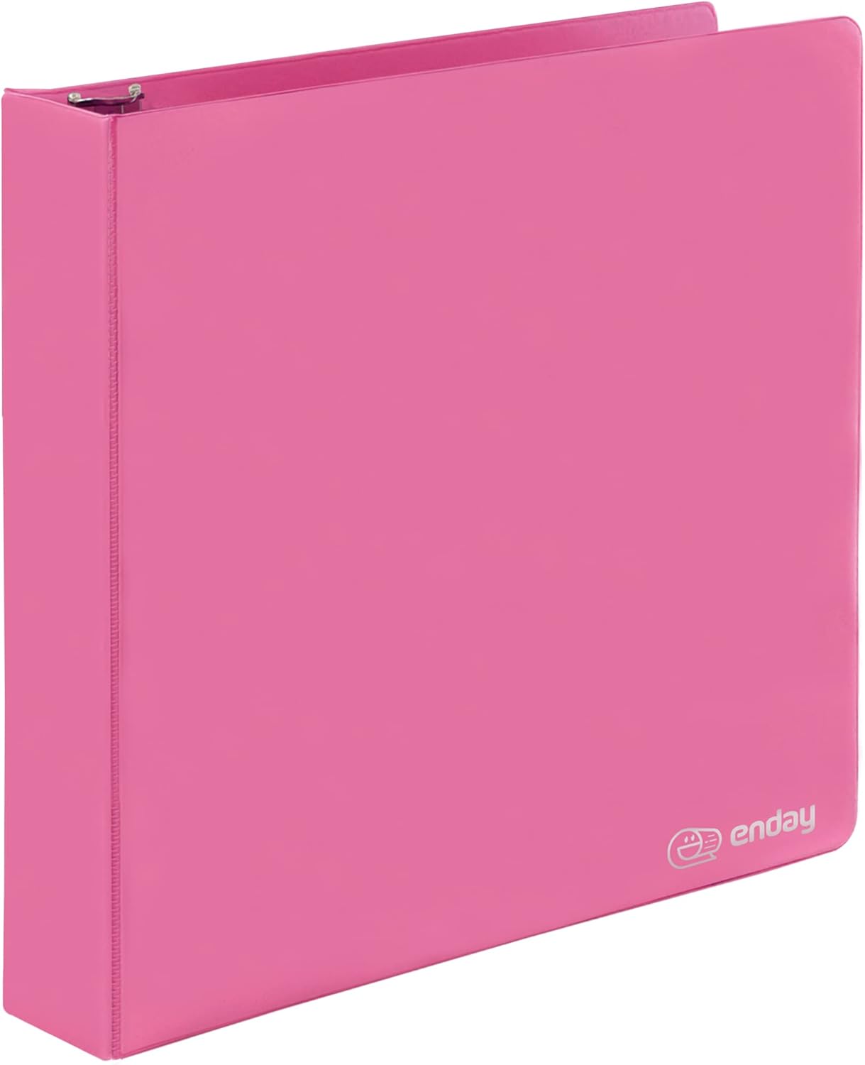 3 Inch Binder 3 Ring Binders Green, Slant D-Ring 3” Clear View Cover with 2 Inside Pockets, Heavy Duty Colored School Supplies Office and Home Binders – By Enday