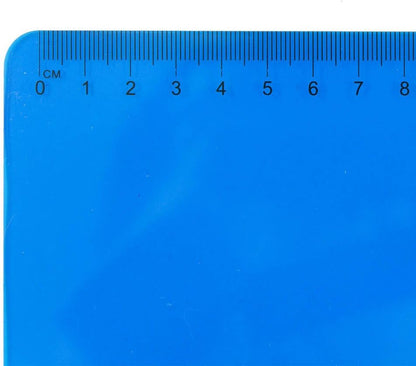 JAM PAPER Small Plastic Memo Clipboards with Low Profile Metal Clip - Mini (6 x 9) - Blue - Clip Board Sold Individually
