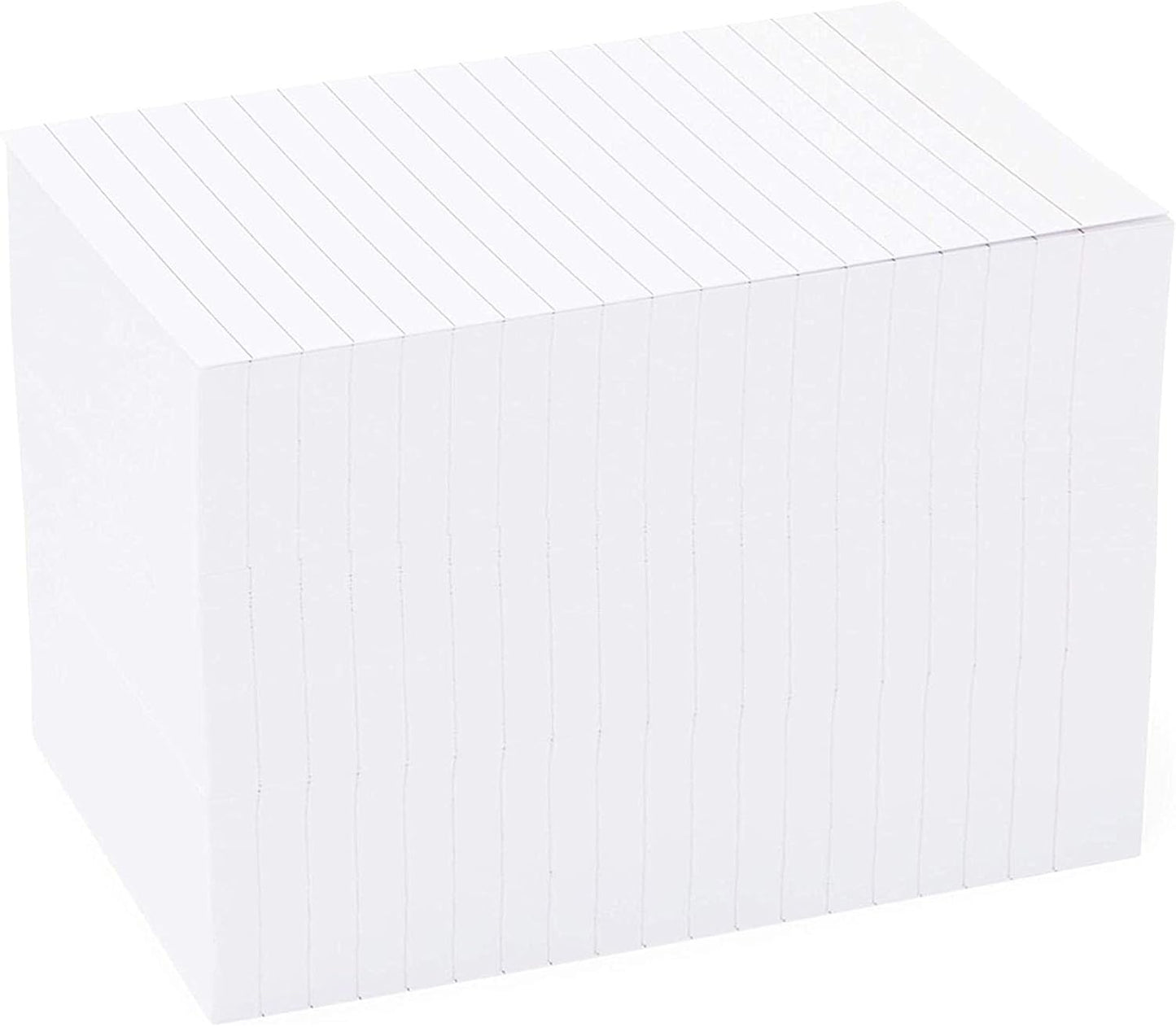 Okuna Outpost 300 Pack Vertically Ruled Index Cards - Lined Paper Vertical NoteCards - Portrait Style (3 x 5 In)