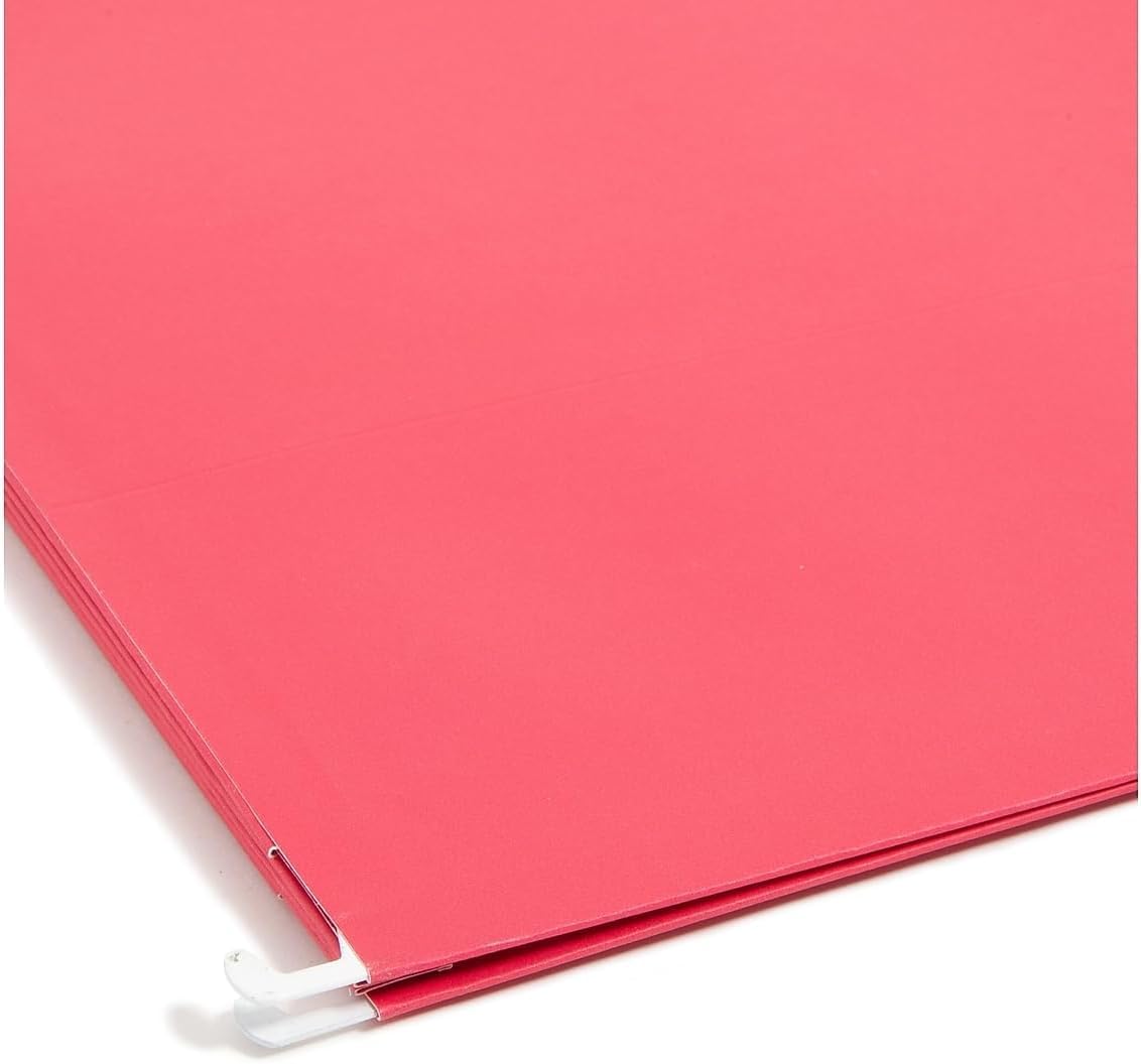 Smead Hanging File Pocket with Full-Height Gusset, 3-1/2" Expansion, Letter Size, Standard Green, 10 per Box (64220)