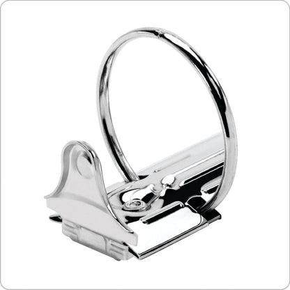 Cardinal Binder Performer with ClearVue Covers, 1.5" Round Rings, 350-Sheet Capacity, White