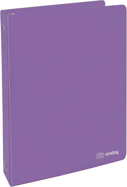 3 Inch Binder 3 Ring Binders Green, Slant D-Ring 3” Clear View Cover with 2 Inside Pockets, Heavy Duty Colored School Supplies Office and Home Binders – By Enday