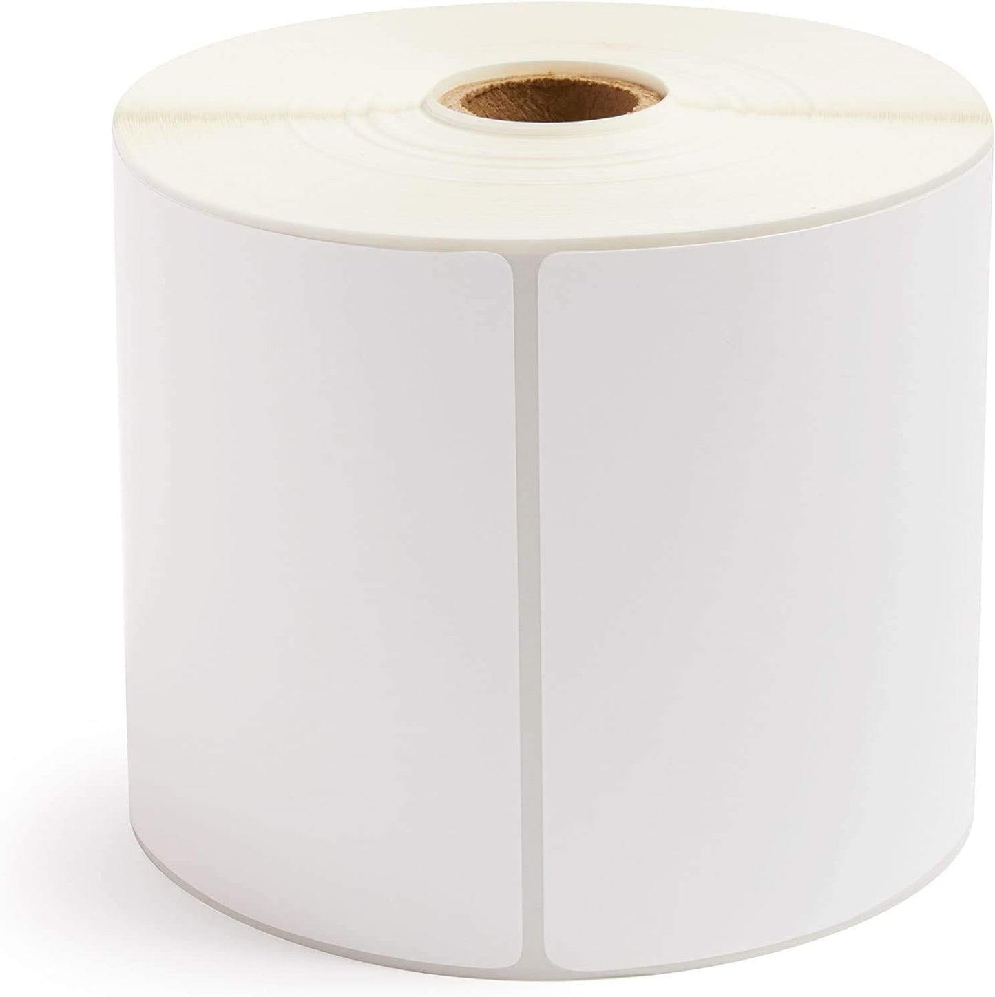 9527 Product Fanfold 4 x 6 Direct Thermal Labels White Perforated Shipping Labels, 500pcs per Stack,1 Stack