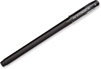 uniball Jetstream 101 Ballpoint Pens, Medium Point (1.0mm), Blue, 12 Pack