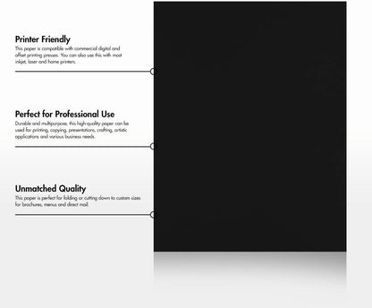 LUXPaper 8.5" x 11" Paper | Letter Size | Pastel Canary Yellow | 60lb. Text | 50 Qty