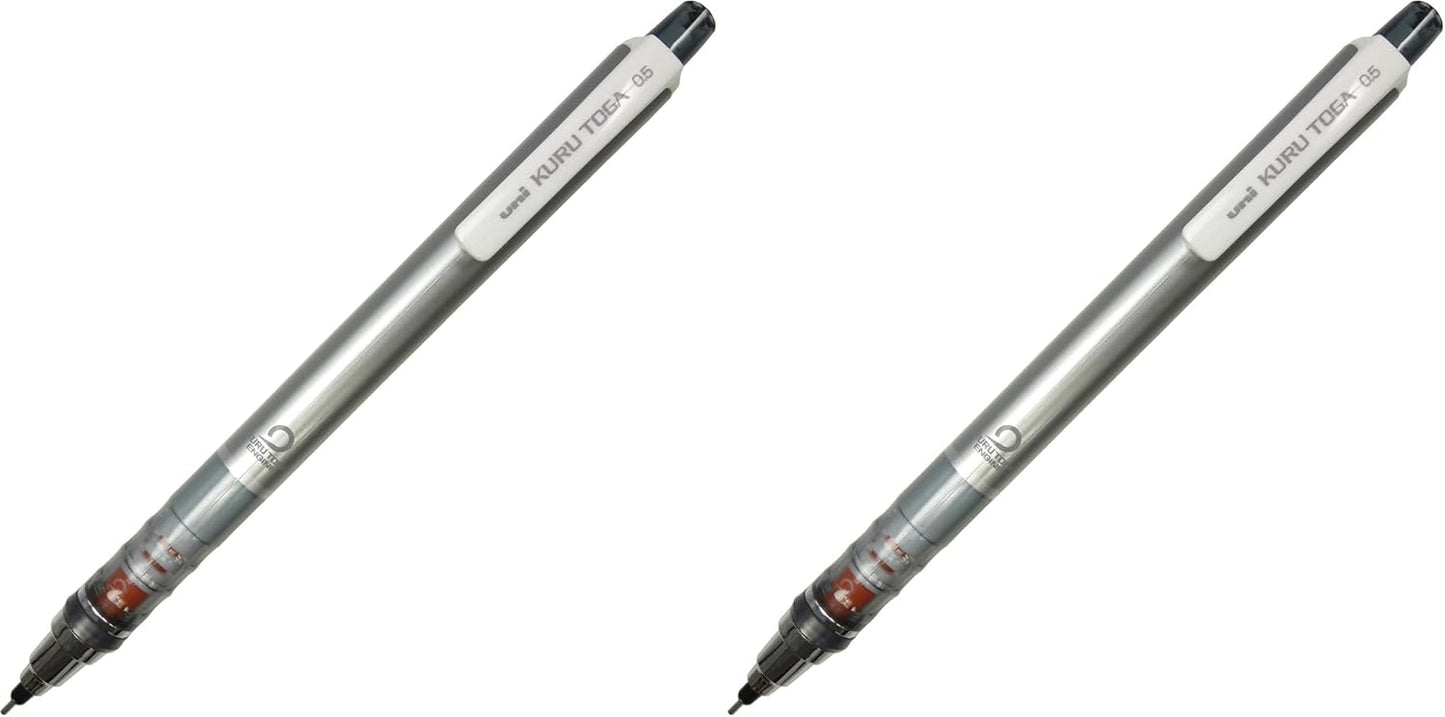 uni Kurutoga Mechanical Pencil Standard, 0.5mm, Black (M54501P.24)