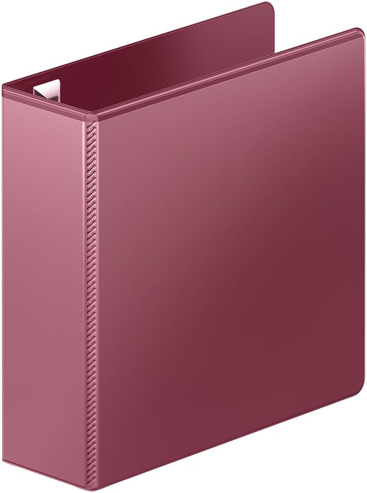 Wilson Jones 3 Ring Binder 4 Inch, Ultra Duty D-Ring View Binder with Extra Durable Hinge, Customizable, Black (W86641)