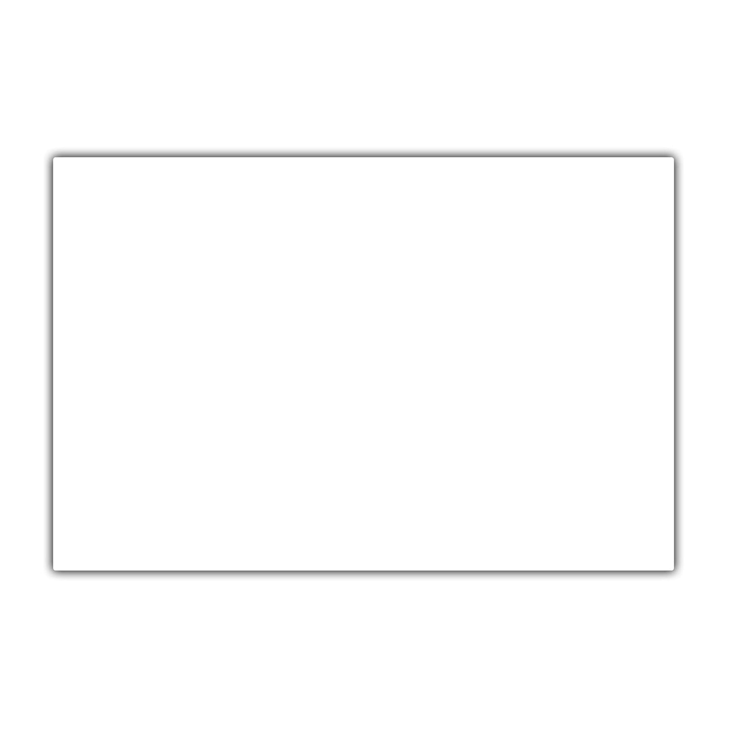 C-Line 4” x 6” Index Cards, White, Unruled, 50/PK (48908)