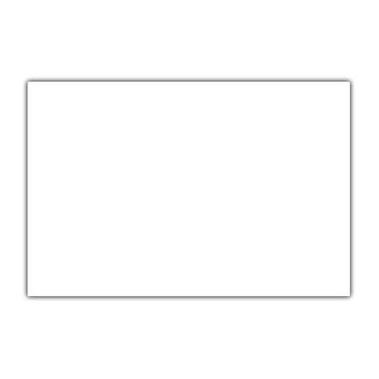 C-Line 4” x 6” Index Cards, White, Unruled, 50/PK (48908)