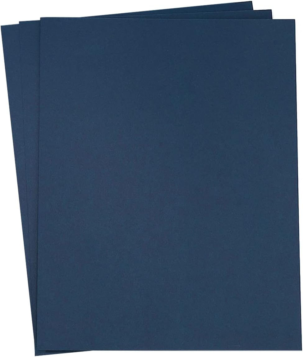 30 sheets Cardstock Paper 8 1/2 x 11 Inches for Crafts and Invitations (White/Red/Blue)