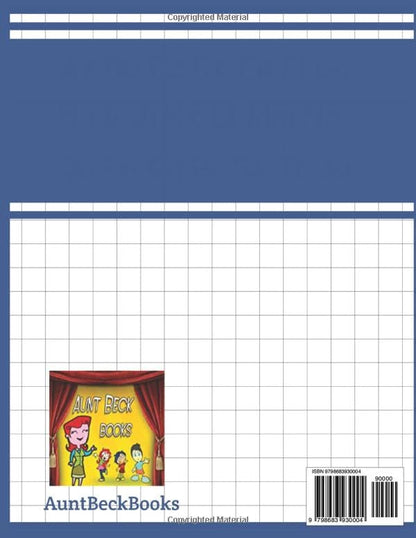 Graph paper for Multiplication: Graph paper for kids large 1/2 inch squares