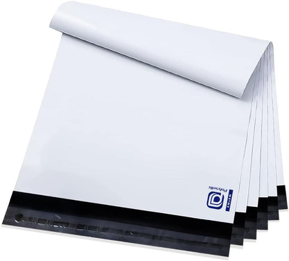 POLYSELLS 100 Pcs 14.5x19 Inch Poly Mailers Shipping Envelopes, Strong Adhesive Sealing, Waterproof, and Tear-resistant Postal Mailing Bags for Clothing, Books, and Accessories
