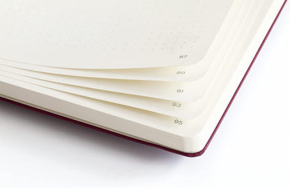 LEUCHTTURM1917 - Notebook Hardcover Medium A5-251 Numbered Pages for Writing and Journaling - Thinking Ahead (Plain Paper, Spice Brown)