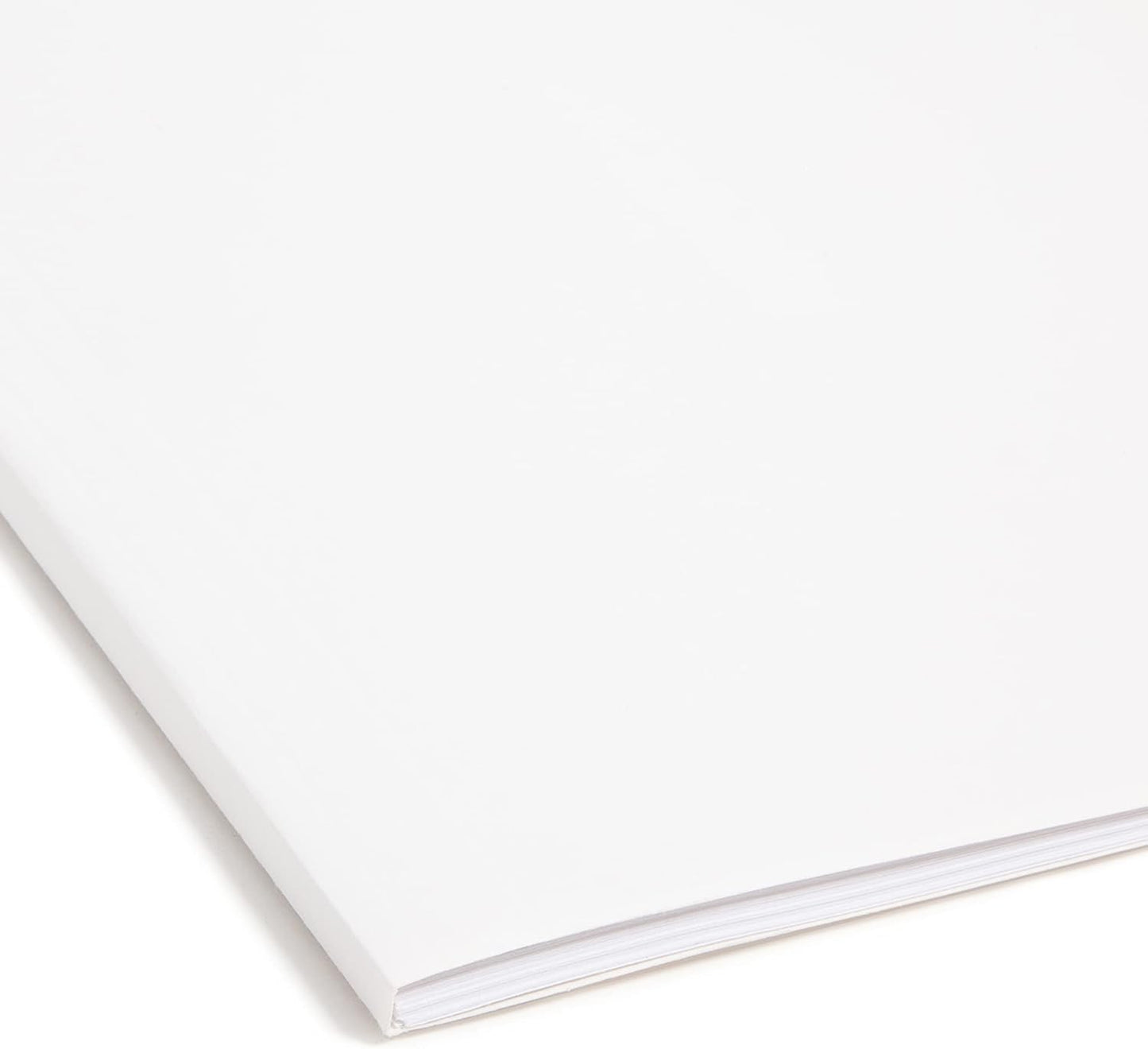 Smead FasTab Hanging File Folder, Straight-Cut Built-in Tab, Letter Size, White, 20 per Box, (64102)