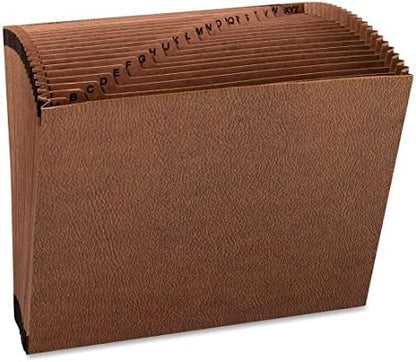 Smead TUFF Expanding File, Monthly (Jan.-Dec.), 12 Pockets, Letter Size, Redrope-Printed Stock (70488)