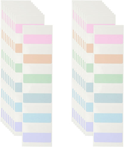 PATIKIL Clear Index Sticky Tabs, 120 Pcs Large Transparent Sticky Notes Bookmarks Planner Stickers Page Tabs for Office Notebooks File Folder Ledger Book, Gradient Green