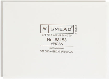 Smead Self-Adhesive Poly Pocket, Document, Clear Pockets, Storage Labels, 100 per Box, 103 Mm W x 76 Mm H, 68123