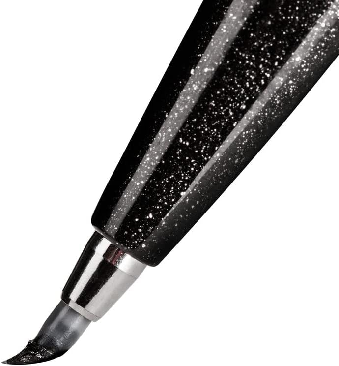Pentel Fude Touch Sign Pen, Pink, Felt Pen Like Brush Stroke (SES15C-P)