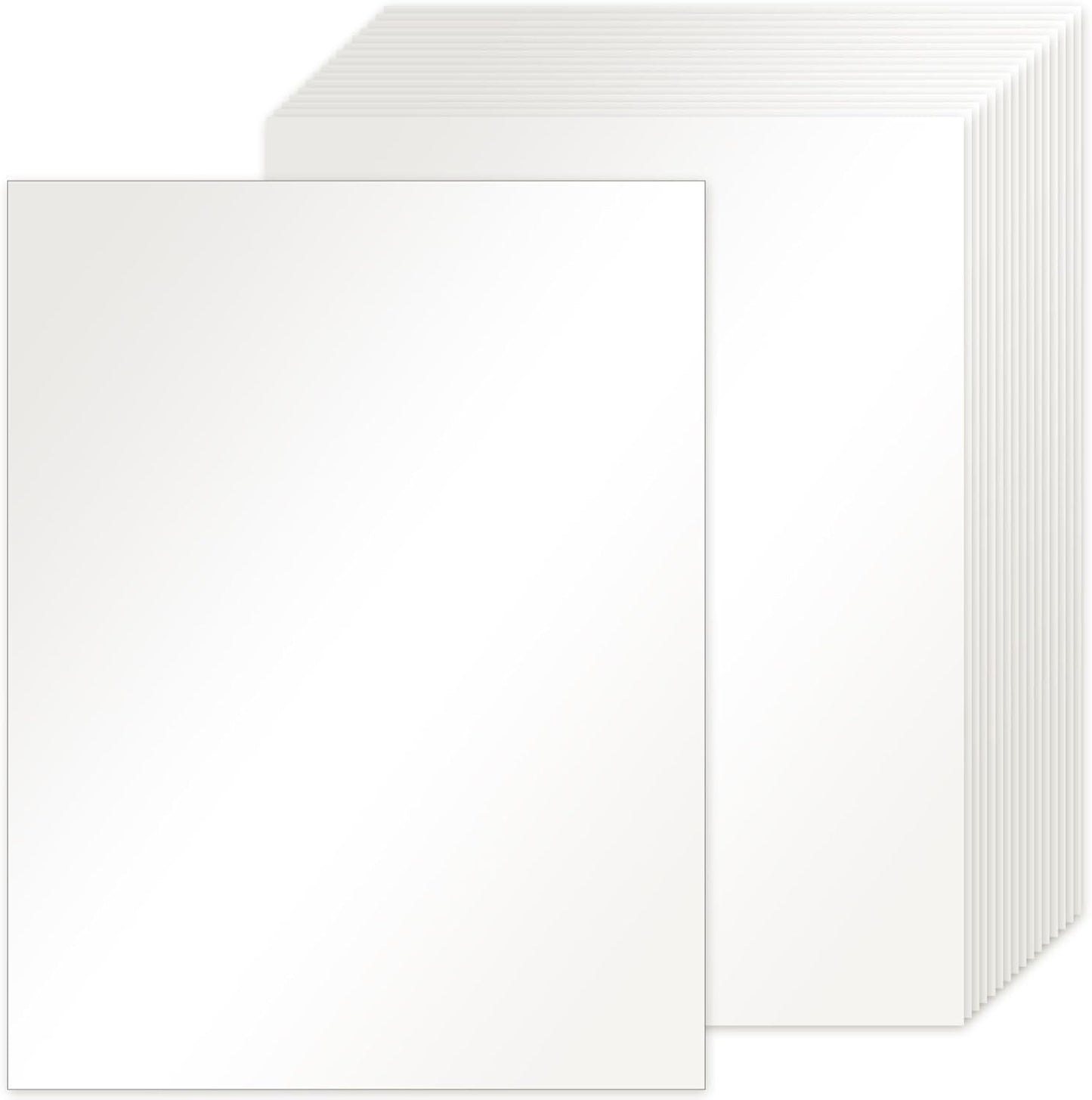 25Sheets Cream Paper, 8.5 x 11 Thick Card stock for Certificates, Invitations, Greeting Cards, Crafts, Graduations 250gsm/92lb Heavyweight Scrapbook Paper（Cream）